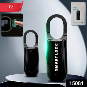 ZZZSmall Usb Rechargeable Smart Fingerprint Padlock For Locker