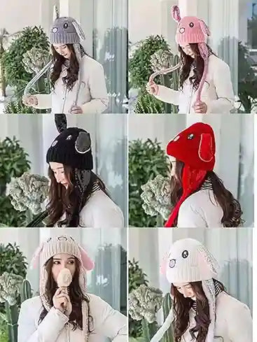 Interactive Plush Animating Bunny Hat