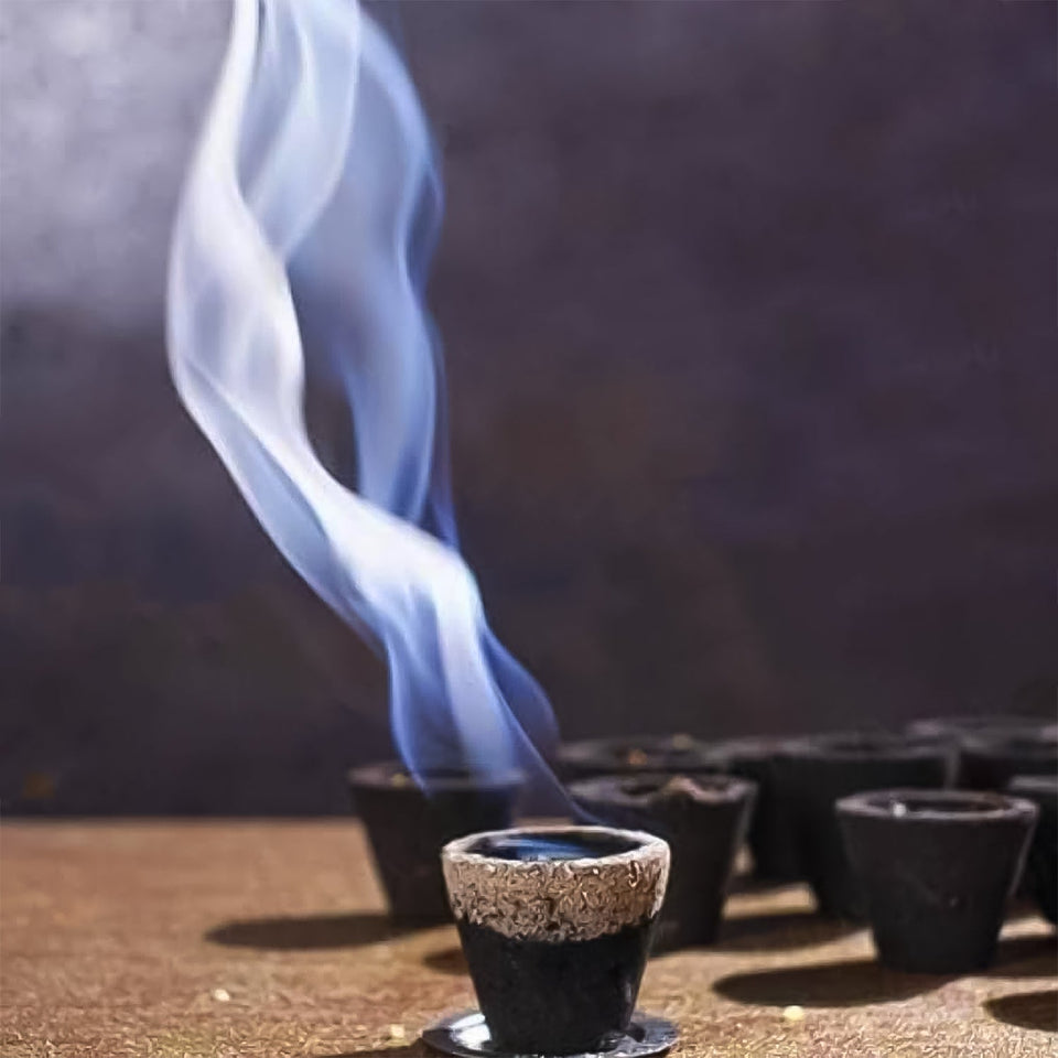 ZZZPremium Gugal Sambrani Cup Sambrani Havan Cups (12 Pcs Set)