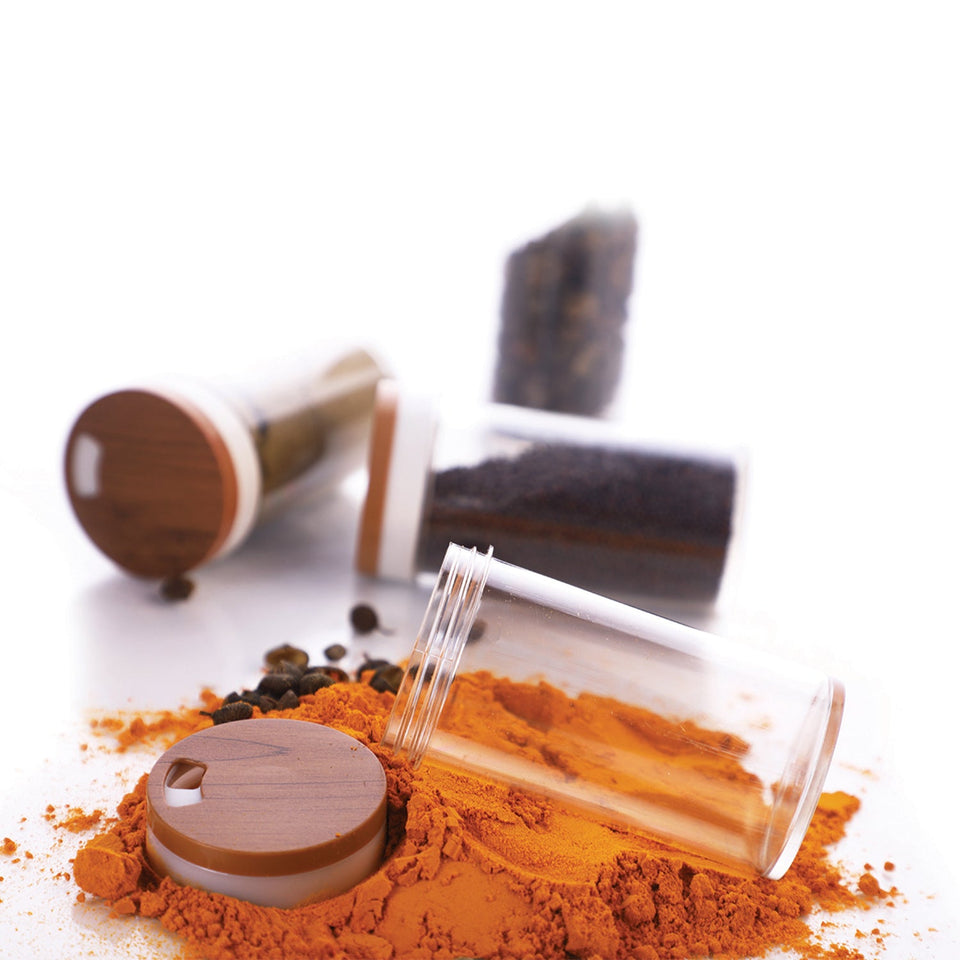 ZZZ8118 Ganesh 12-jar Revolving Spice Rack Masala Box