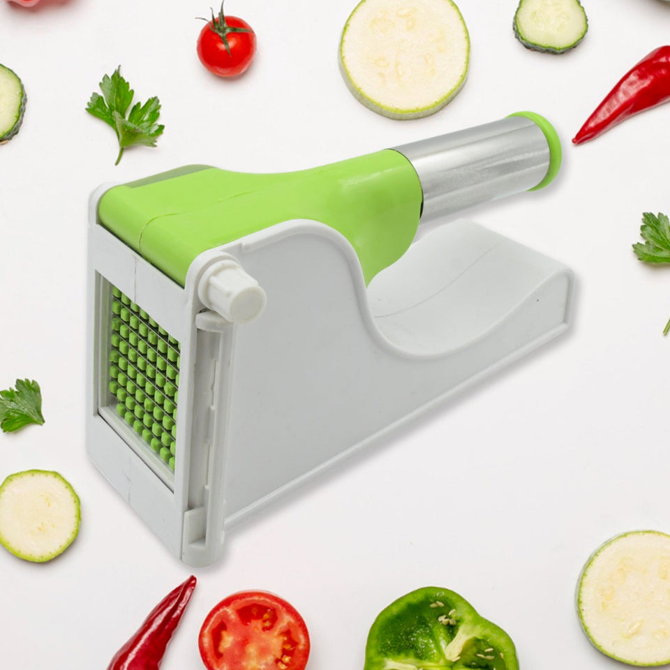 ZZZ114 Virgin Plastic French Fry Chipser Potato Chipserpotato Slicer With Container