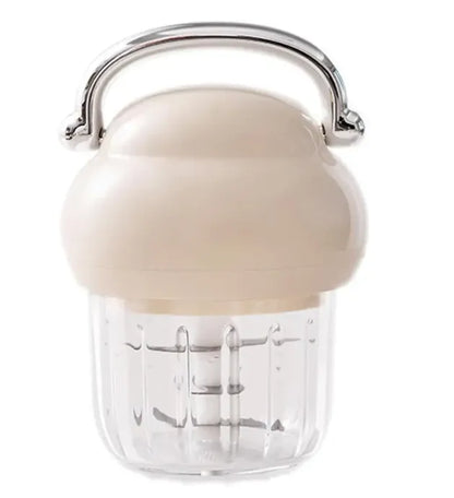 Portable, wireless electric mini garlic chopper