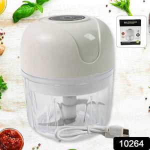 ZZZWireless Usb Rechargeable Mini Electric Garlic Machine  Chopper (250ml)