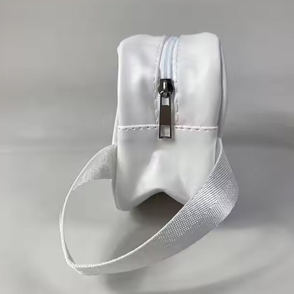 ZZZSmall Zippered Cosmetic Pouch Toiletry Bag For Cosmetics (1 Pc)