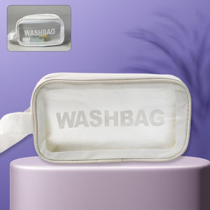 ZZZSmall Zippered Cosmetic Pouch Toiletry Bag For Cosmetics (1 Pc)