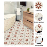Peel And Stick Floor Tiles Kitchen  Bathroom Backsplash Sticker Detachable Waterproof Diy Tile Stickers For Wall Decoration Tiles Home Decoration (8x8 Inch  1 Pc Tiles)