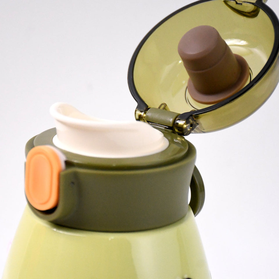 ZZZVacuum Insulation Flask Bottle With Straw For Sports Adult Children (Approx 480ml)
