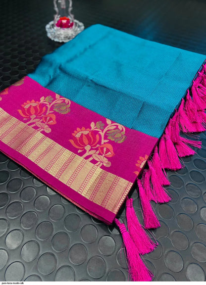 PURE KORA MUSLIN SILK