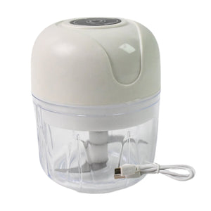 ZZZWireless Usb Rechargeable Mini Electric Garlic Machine  Chopper (250ml)