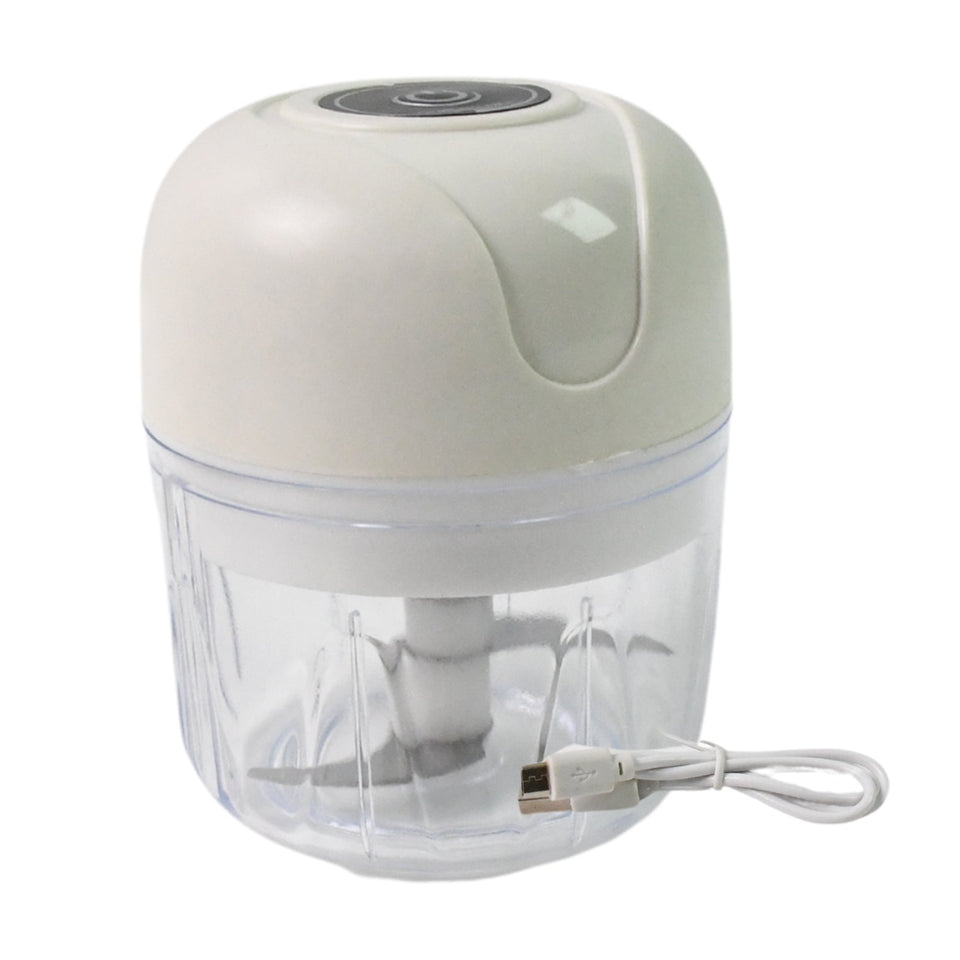 ZZZWireless Usb Rechargeable Mini Electric Garlic Machine  Chopper (250ml)