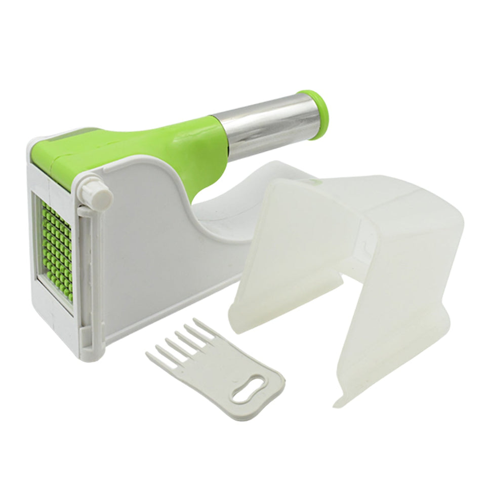 ZZZ114 Virgin Plastic French Fry Chipser Potato Chipserpotato Slicer With Container