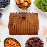ZZZPlastic Multipurpose Dry Fruit Chocolates Mouth Box (1 Pc)