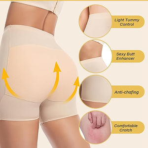 ZZZWomens Butt Lifter Padded Underwear Hip Pads Body Shaper Control Knickers Hip Pad (1 Pc  Medium)
