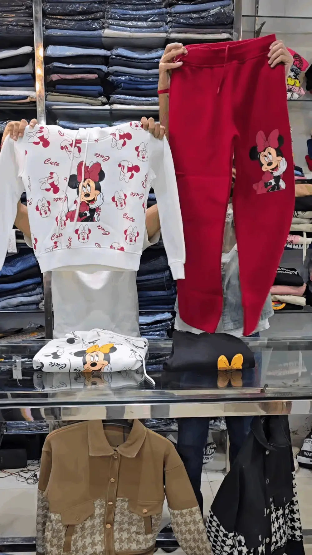 Mickey Mouse Cord Set for Women – Stylish Comfort with a Playful Twist