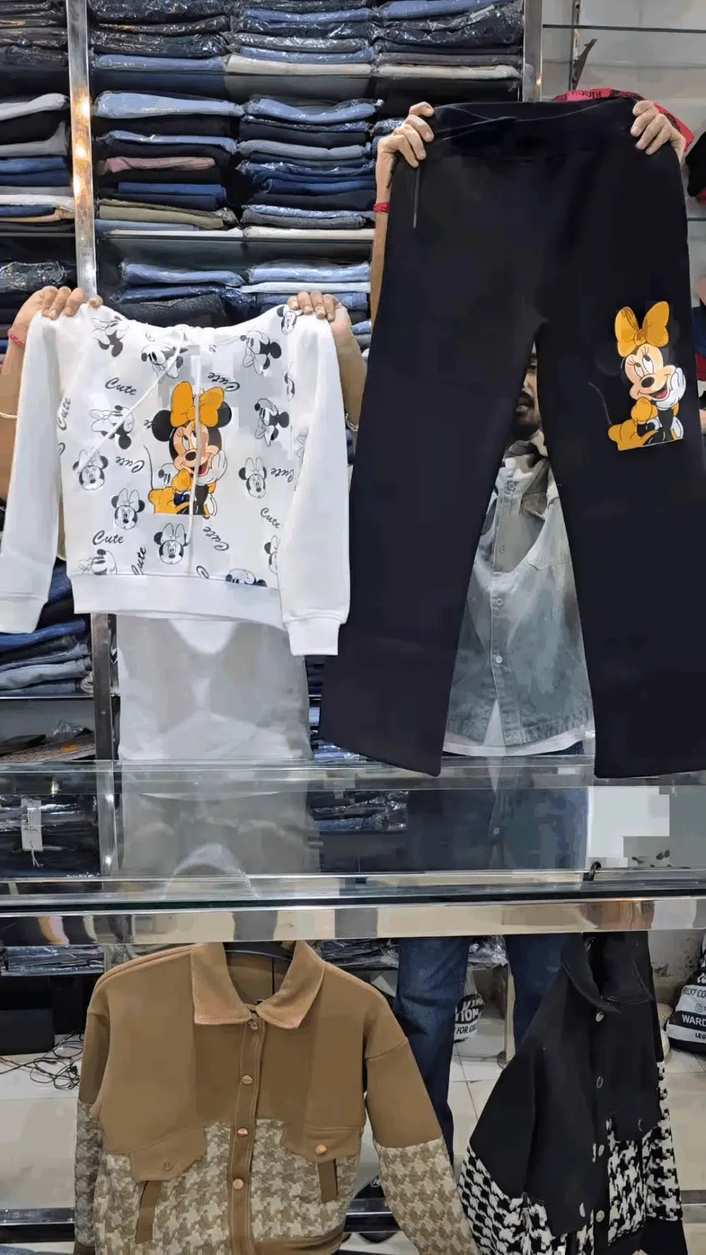 Mickey Mouse Cord Set for Women – Stylish Comfort with a Playful Twist