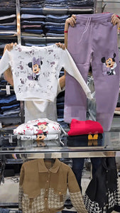 Mickey Mouse Cord Set for Women – Stylish Comfort with a Playful Twist