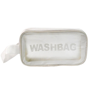 ZZZSmall Zippered Cosmetic Pouch Toiletry Bag For Cosmetics (1 Pc)