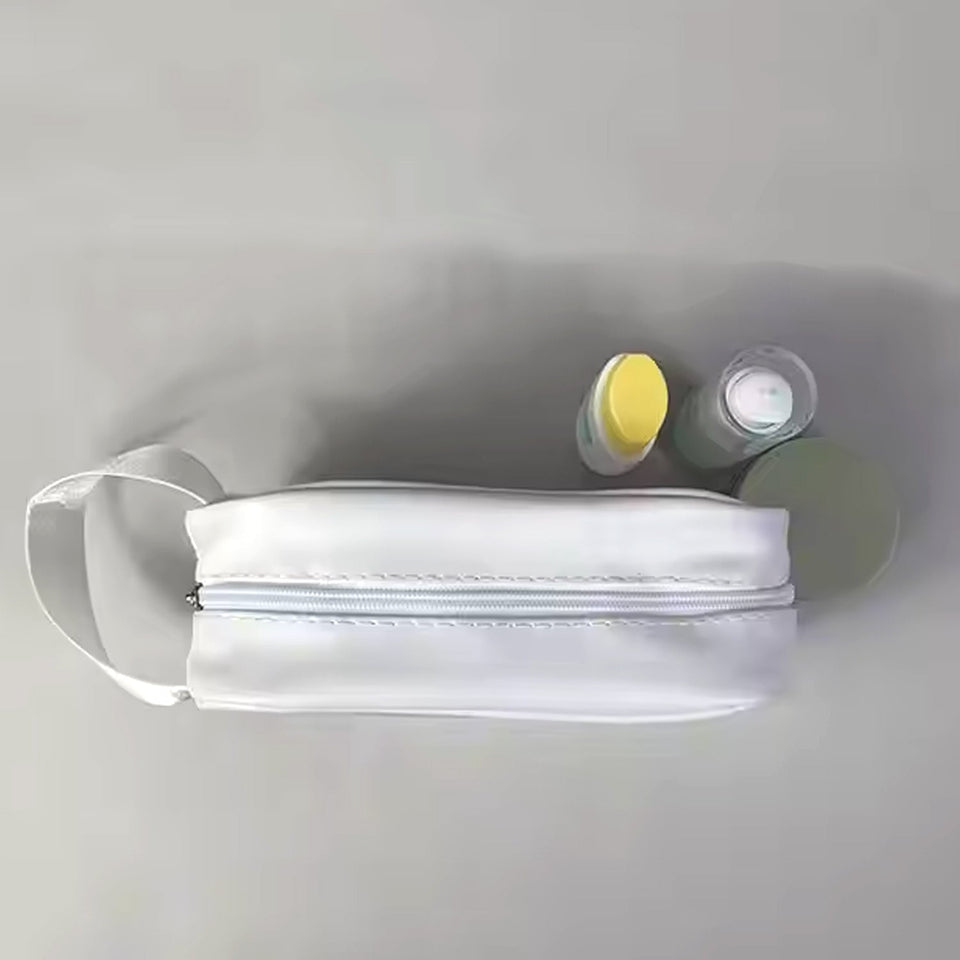 ZZZSmall Zippered Cosmetic Pouch Toiletry Bag For Cosmetics (1 Pc)