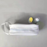 ZZZSmall Zippered Cosmetic Pouch Toiletry Bag For Cosmetics (1 Pc)