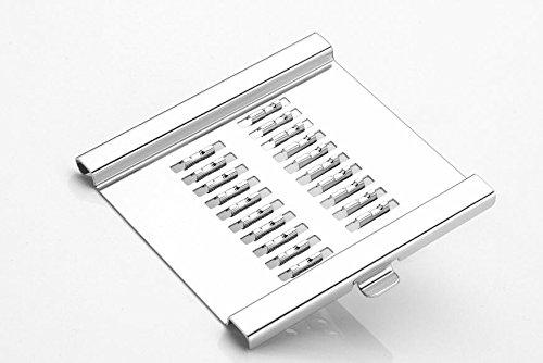 ZZZ2142 6 In 1 Stainless Steel Kitchen Chips Chopper Cutter Slicer And Grater With Handle